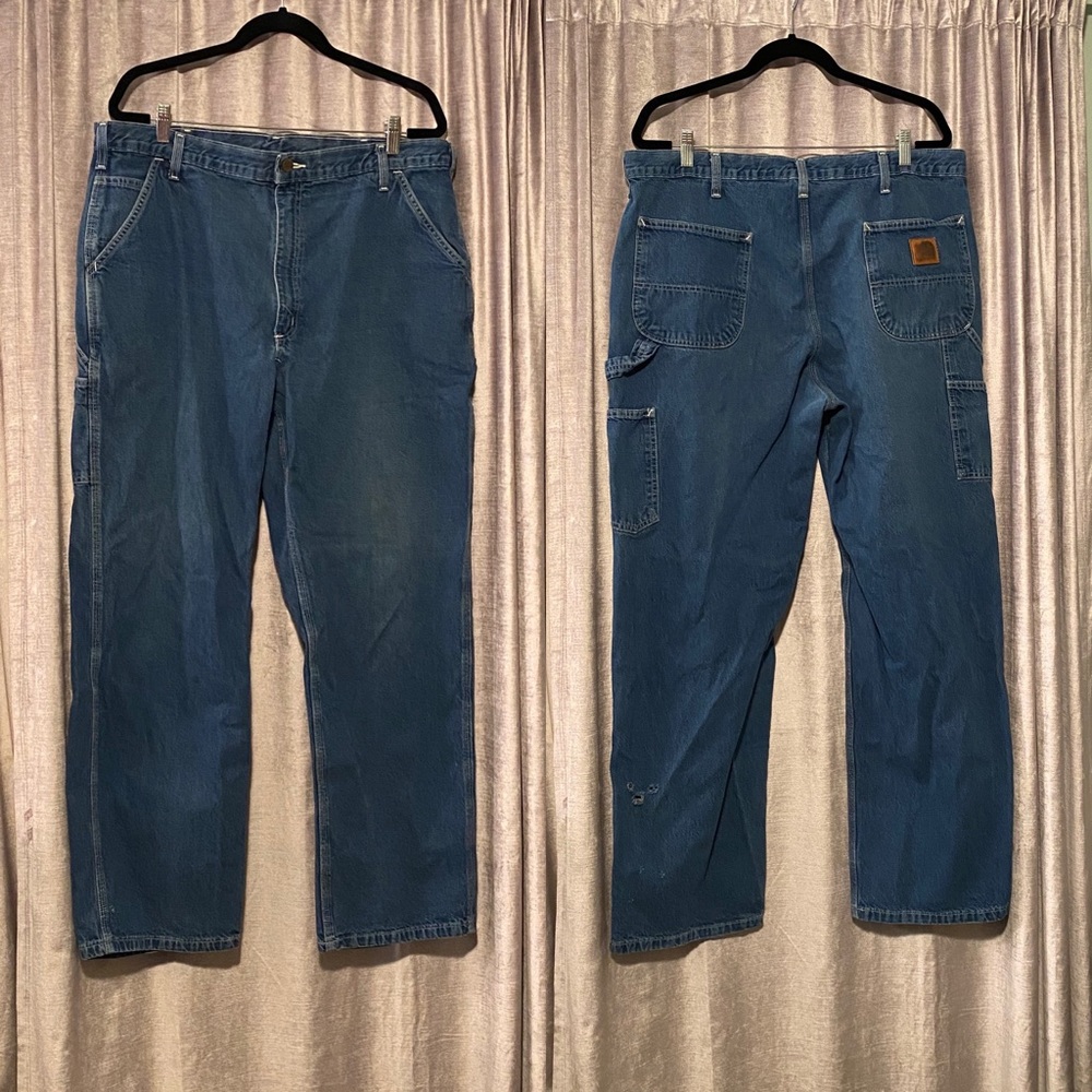 Vintage Carhartt Blue Jeans